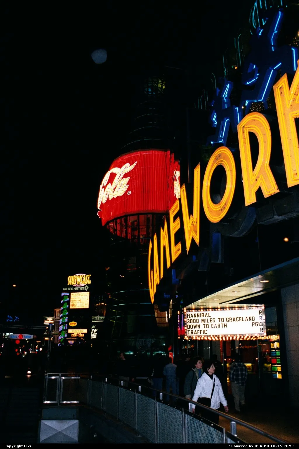 Signs and neons on the strip