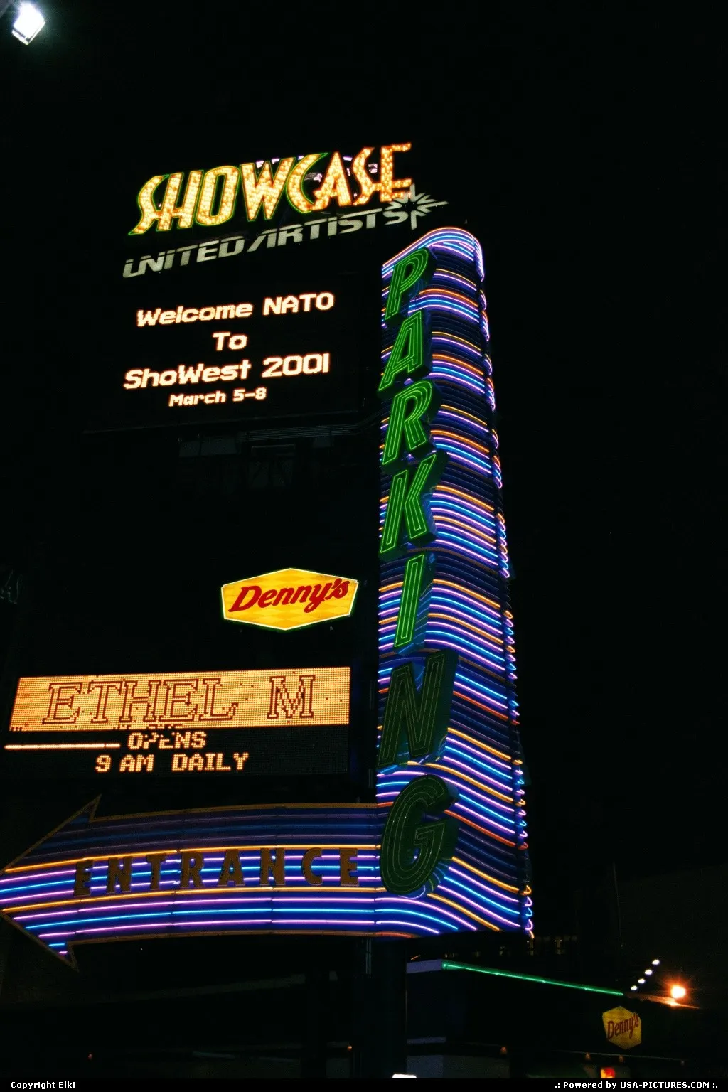 Neons and signs, Las Vegas