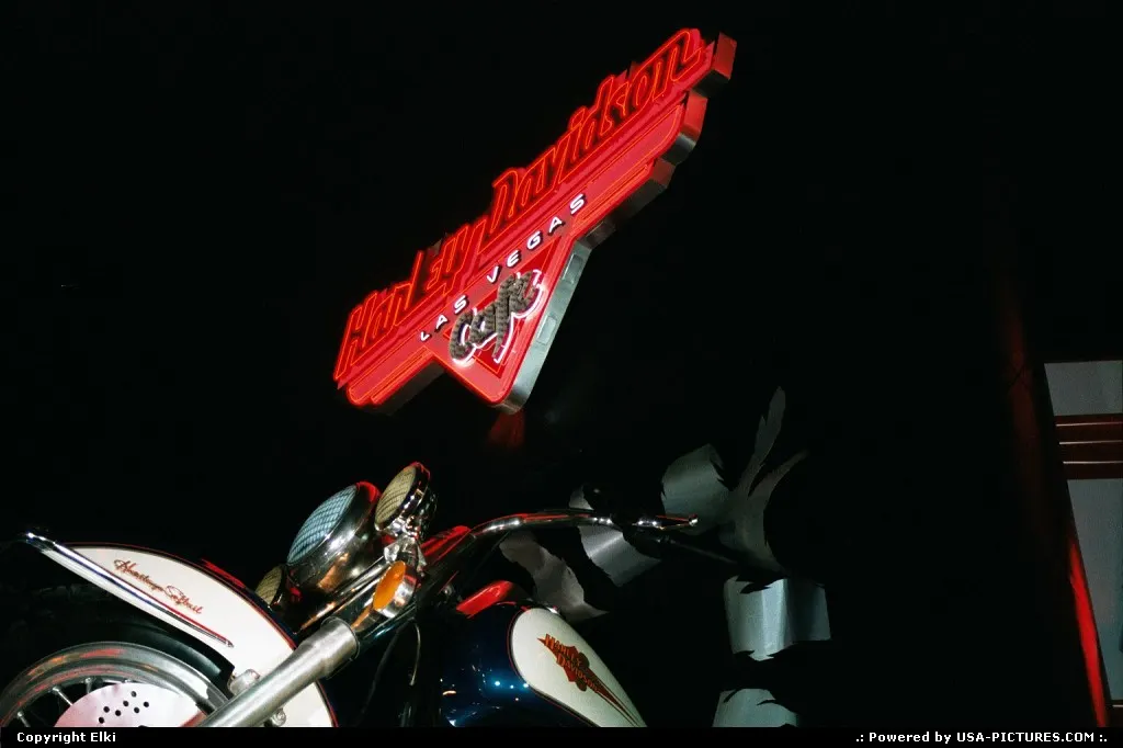 Harley Davidson Café on the Strip