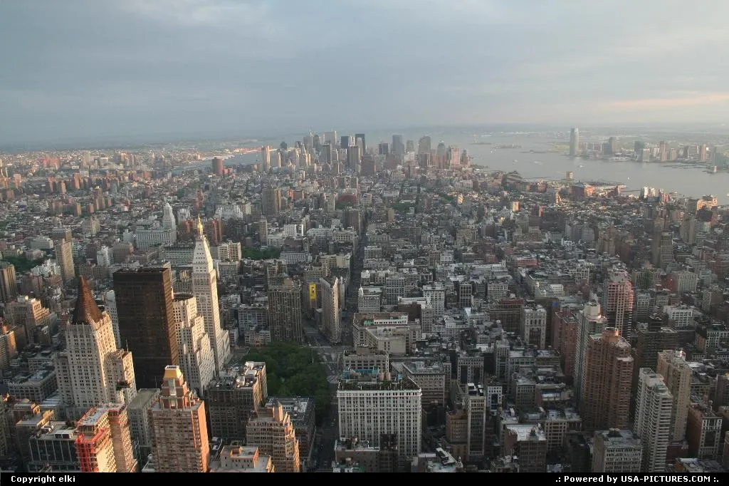 Manathan view from empire state