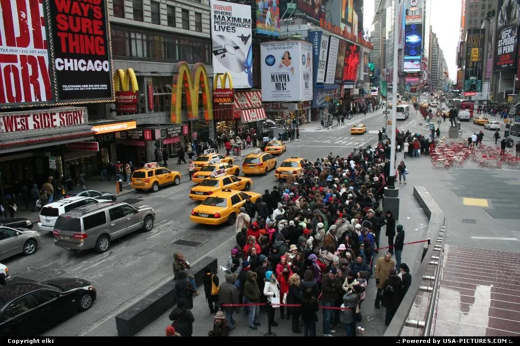 Want a ticket for famous broadway shows ? to the end of the queue folks !!