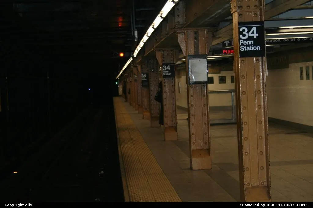 The subway at penn station