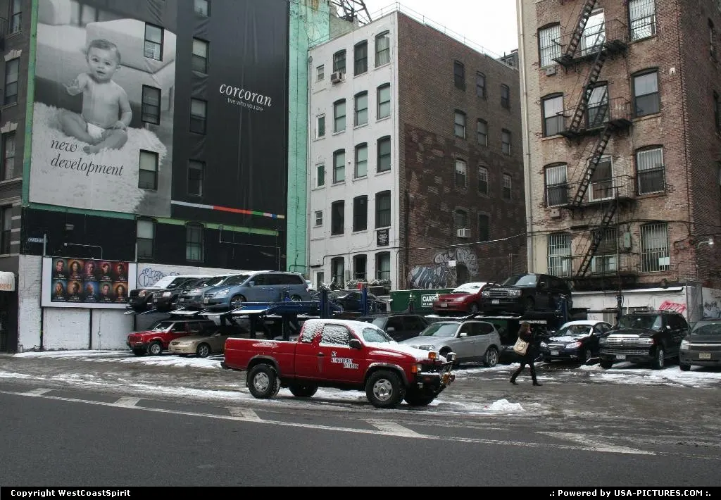 Arriving in Little Italy in Manhattan...