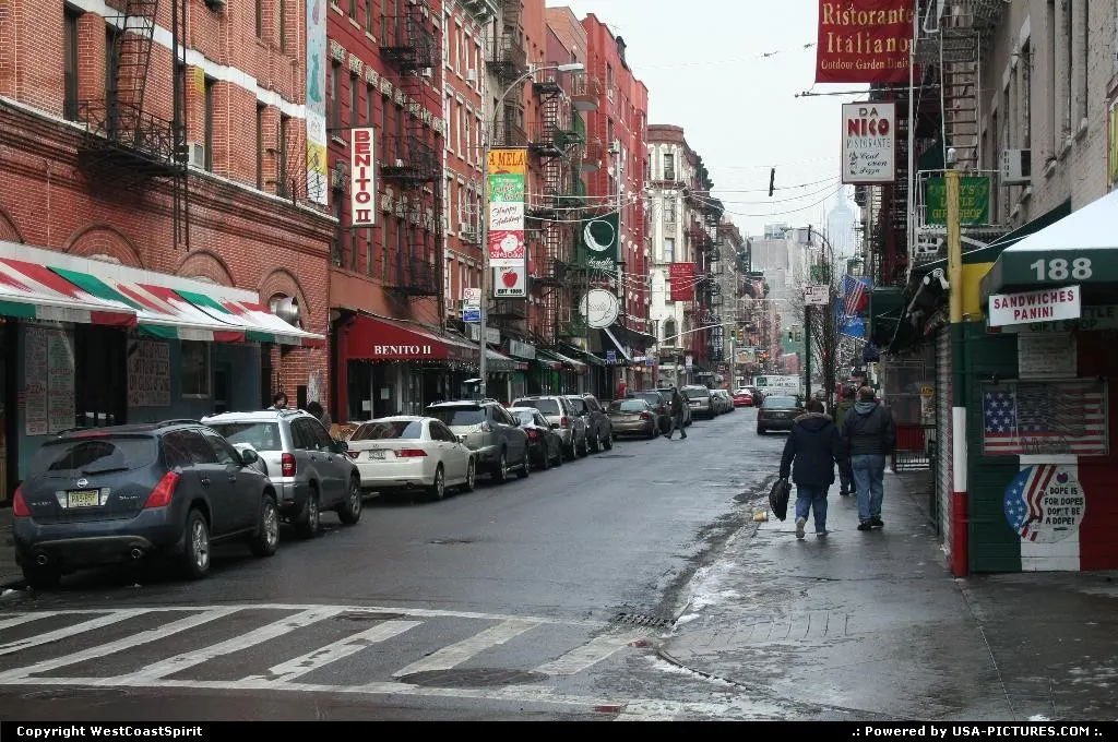 Obviously in Little Italy, Manhattan.