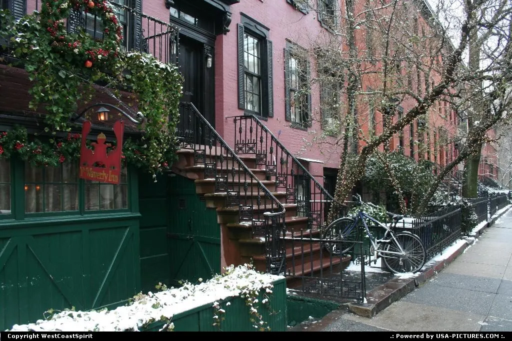Another perspective of New York, here in Greenwich village.