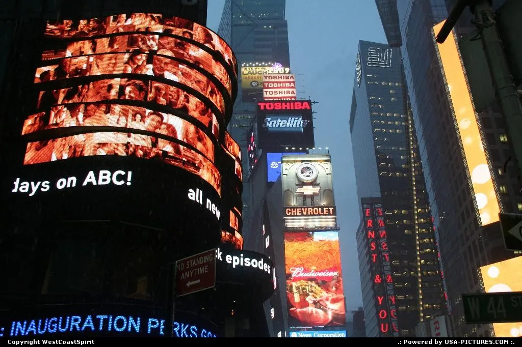 The always on the move Times Square, NYC