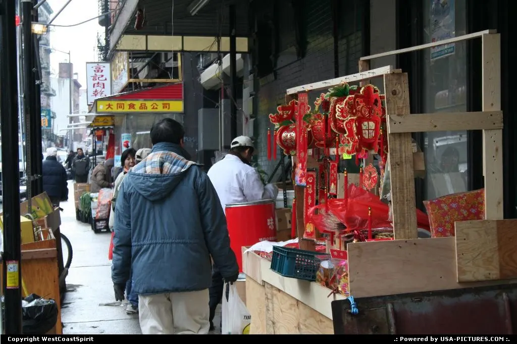 A somewhat primtive/homemade stall among many others in Chinatown.