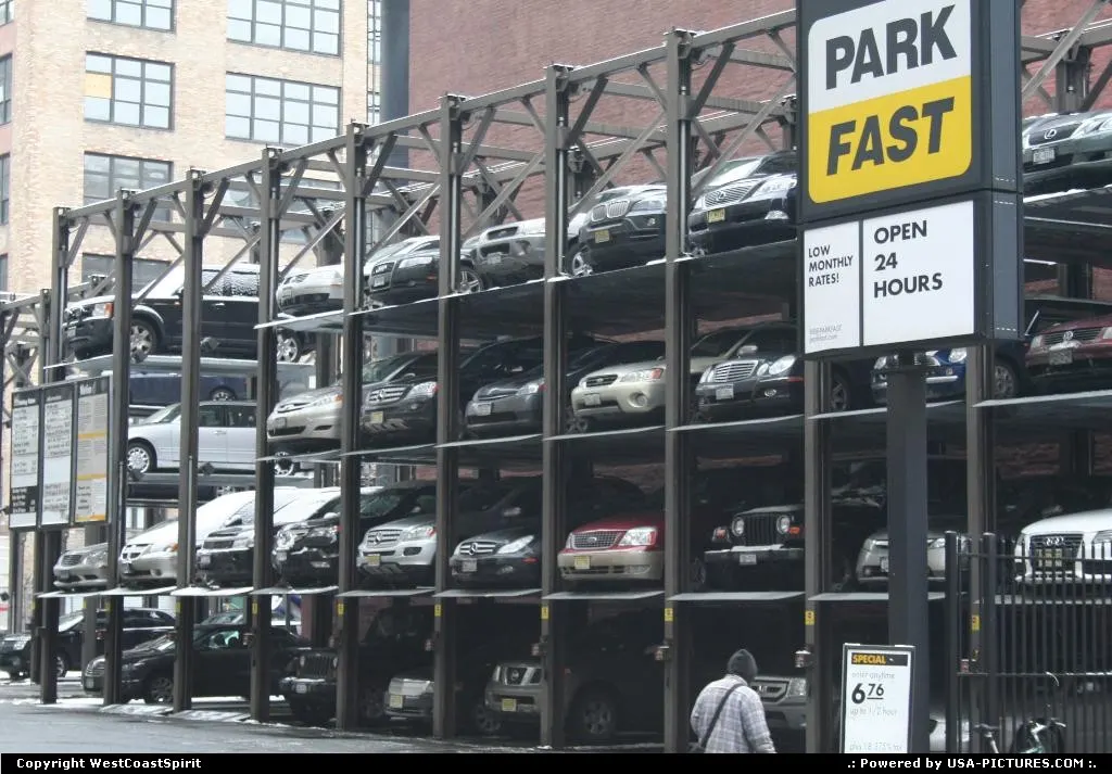 That's the way you can handle many cars in a park, unless you dare to spend a few bucks...