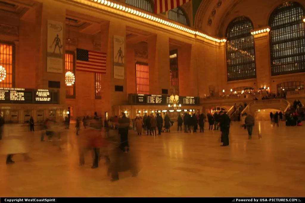 Grand Central Terminal, midtown in Manhattan.