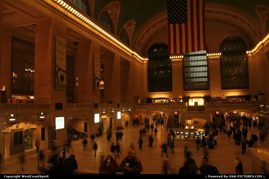 Grand Central Terminal, midtown in Manhattan.