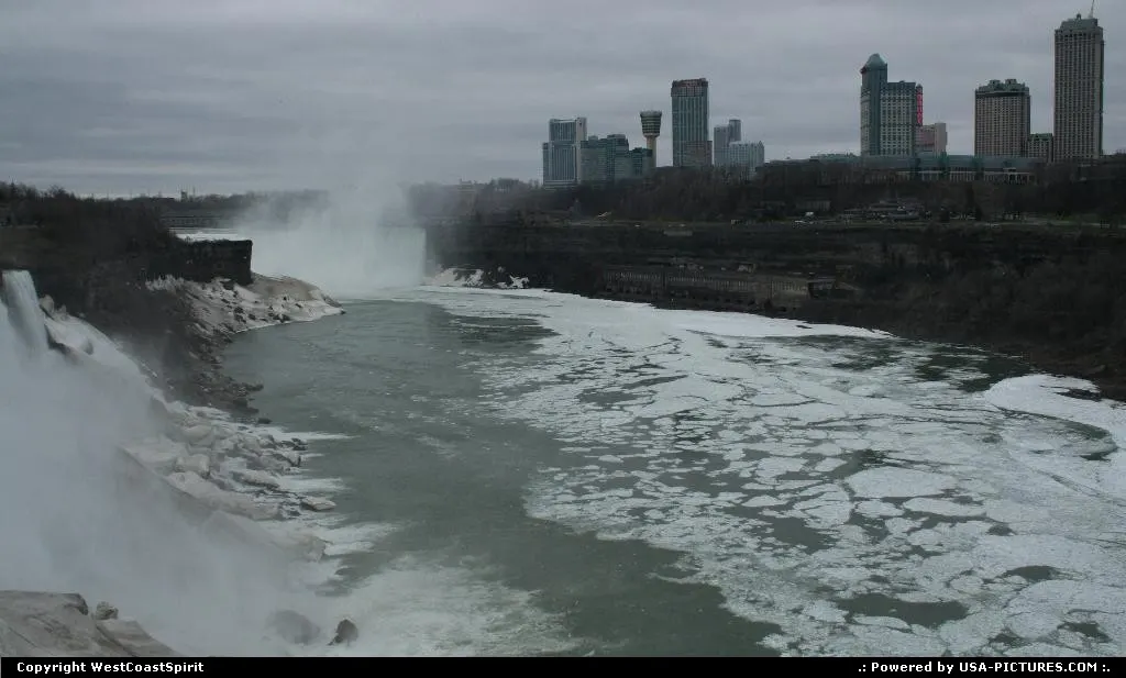 Niagara Falls from the USA.