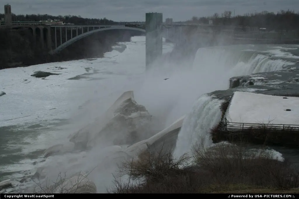 Niagara Falls from the USA.