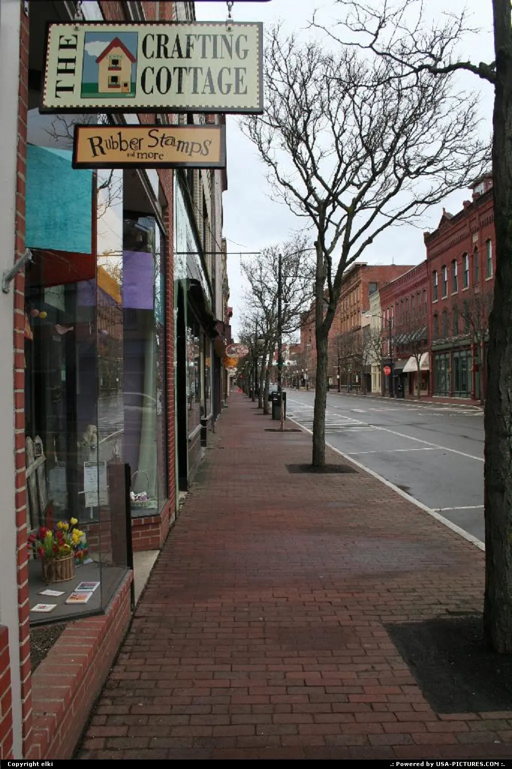 Corning downtown NY. Historical district