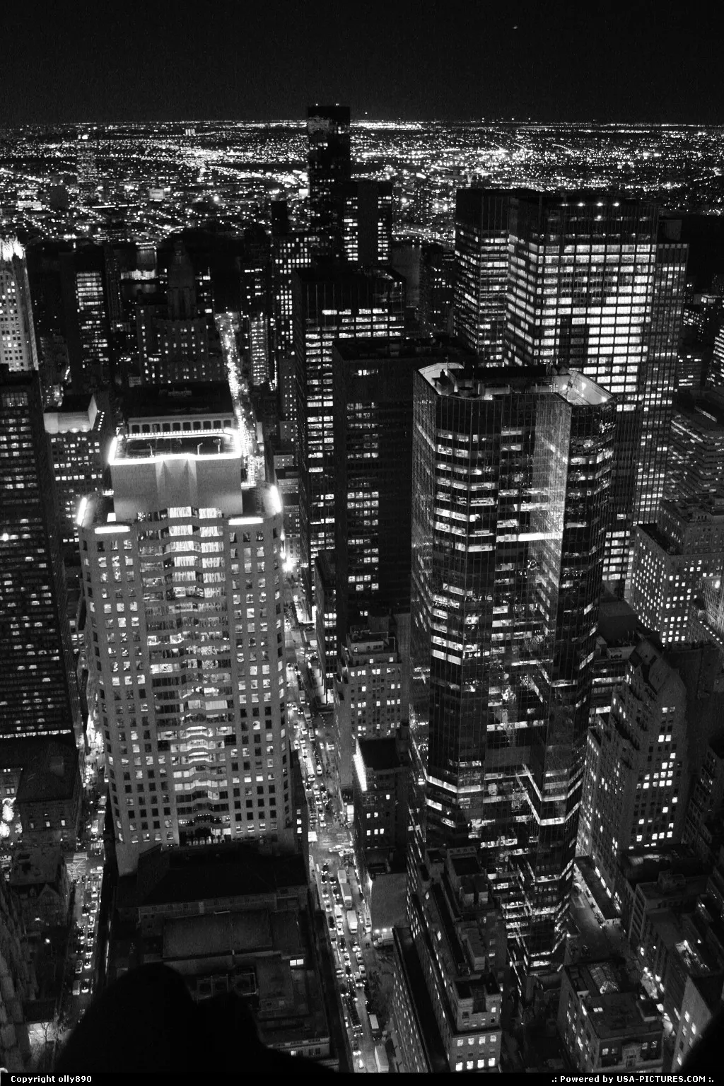 Manhattan by night