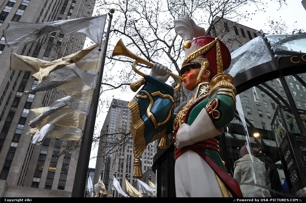 Just in front of rockfeller center