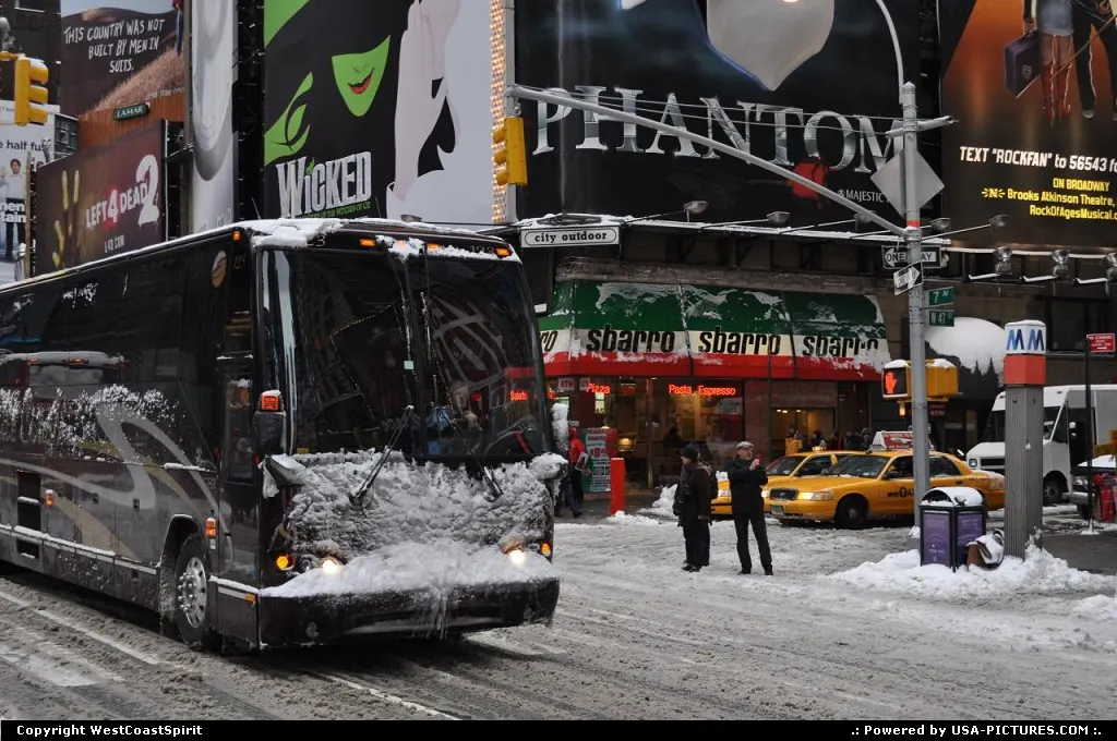 Times Square after the December 2009 blizzard.