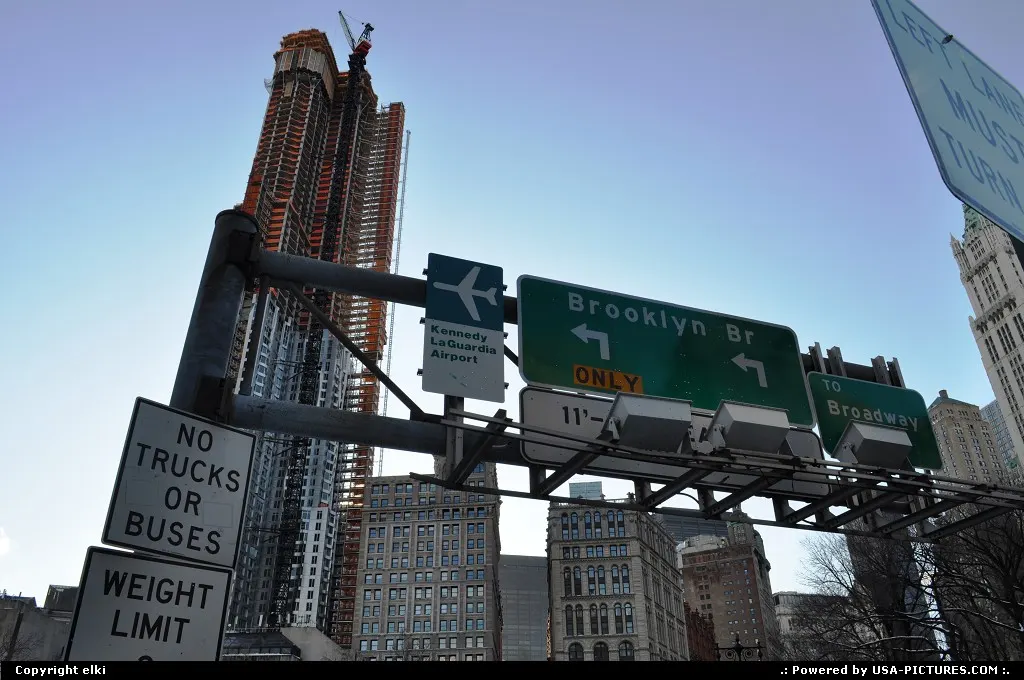 New York New-york brooklyn bridge