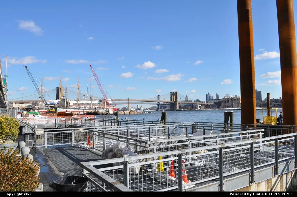 New York New-york brooklyn bridge