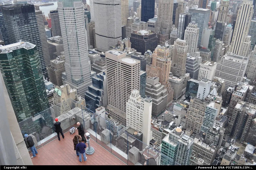 from the top of the rock