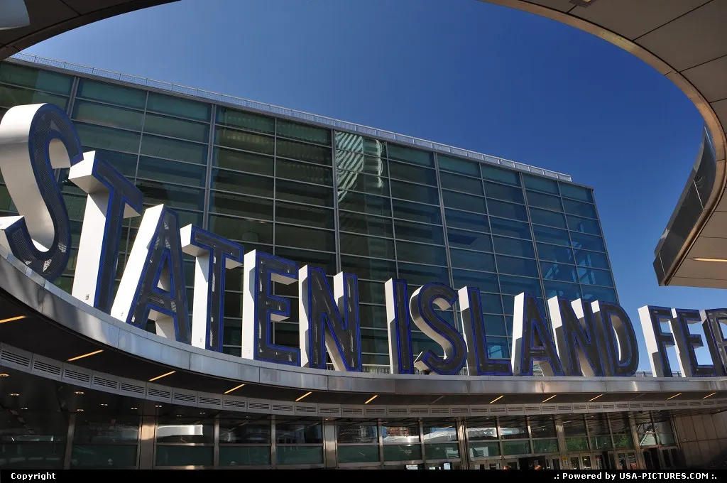 The (almost) brand new terminal accomodating ferries to Staten Island.