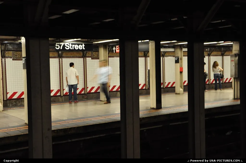 The ghost of the subway