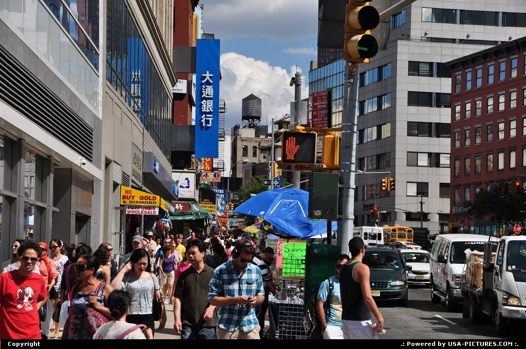 Walking around Chinatown ...
