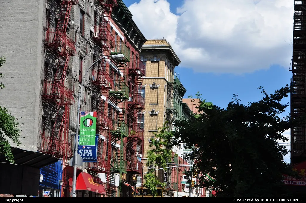 Little Italy in Lower Manhattan