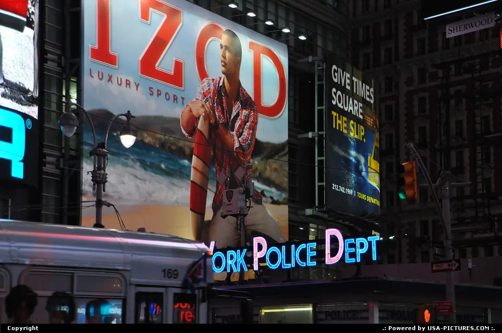 World famous Times Square