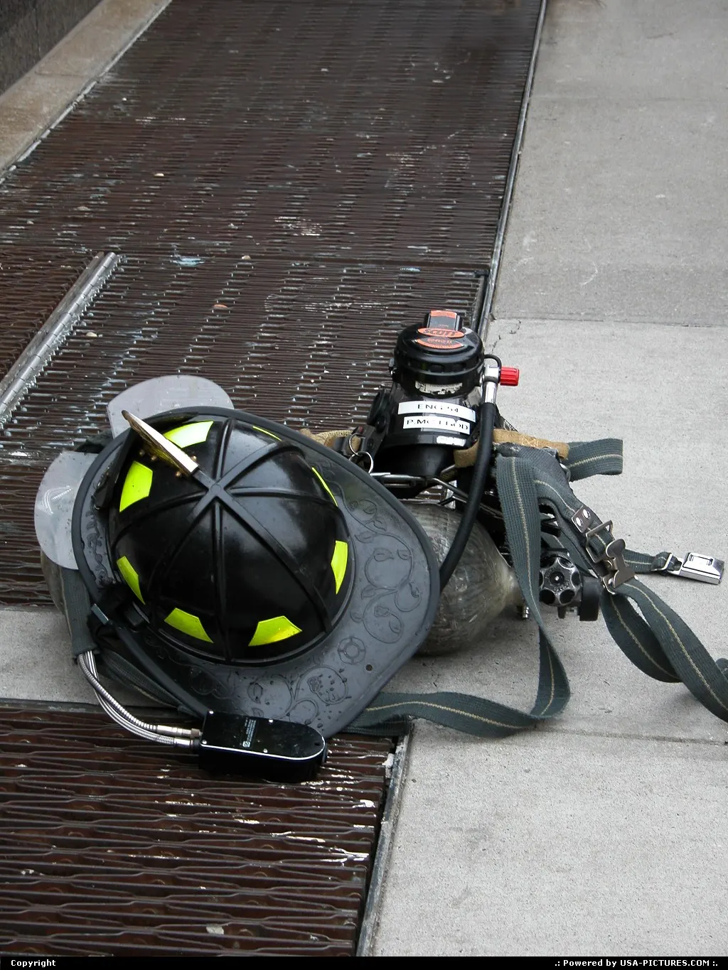 NYC firefighter helmet