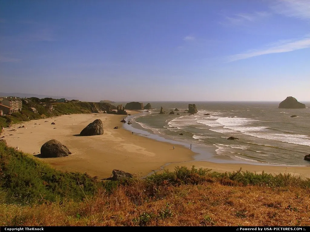 Big Rocks at the Beach, Bandon Beach