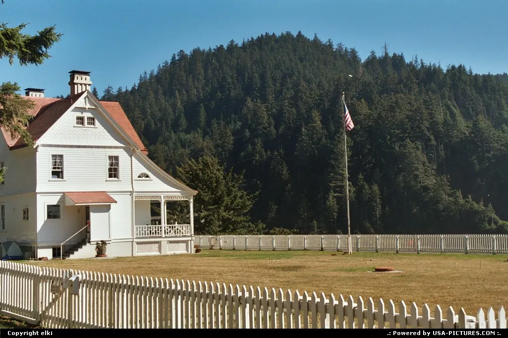 Heceta Lighthouse keepers' house.