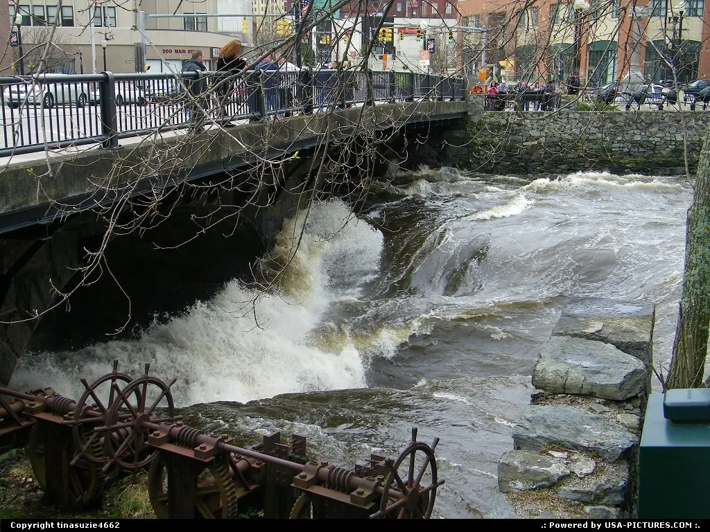 raging river