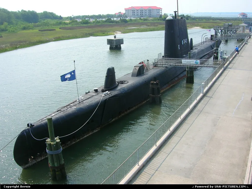 USS CLAMAGORE at Patriot's Point