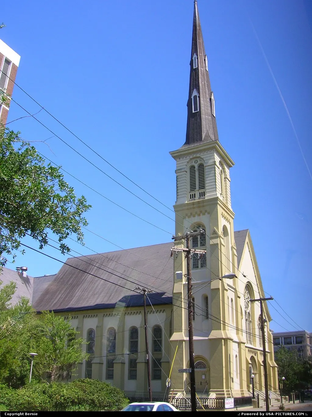 Charleston South-carolina church, colonial