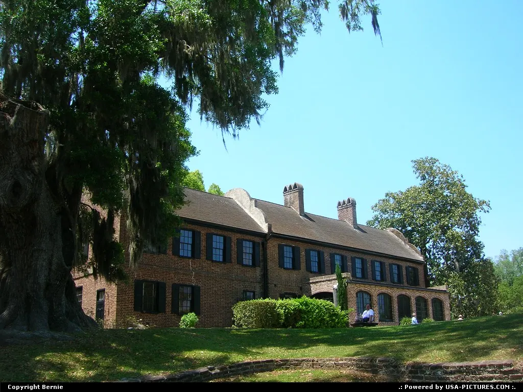 MIDDLETON PLACE, the mansion contains its own history