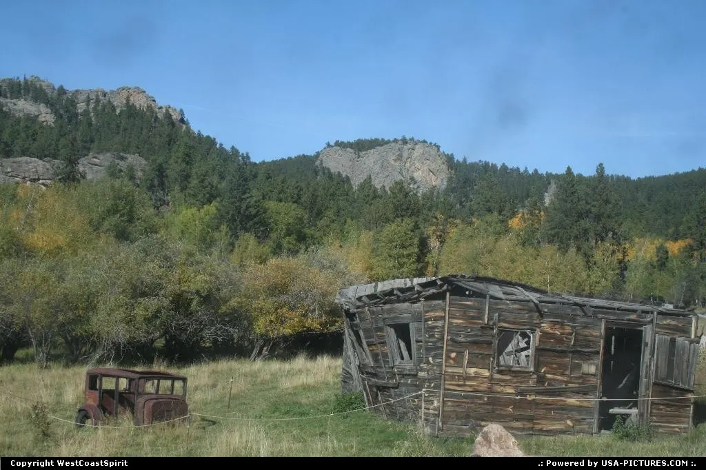 Legacy of the past, in front of the Crazy Horse Monument.