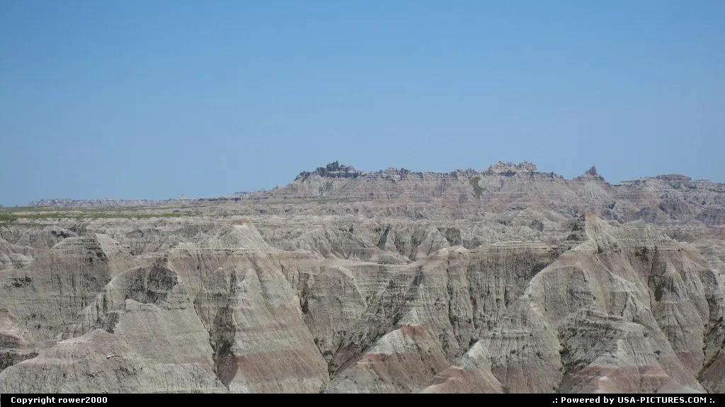 Bad lands in the Badlands