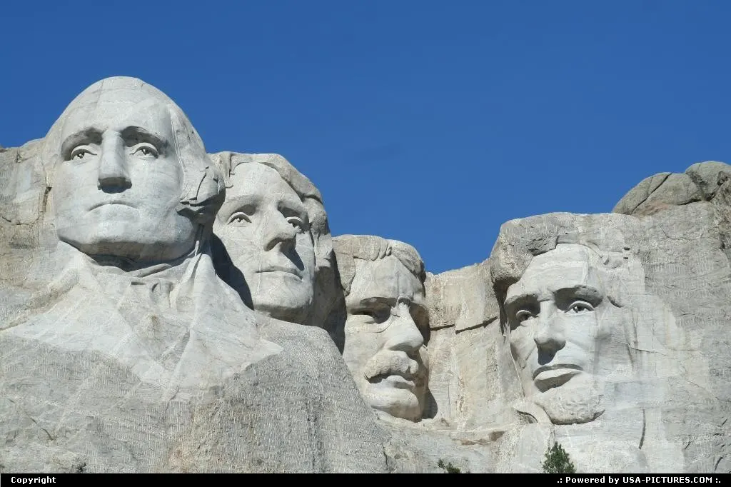 not in a city South-dakota mount rushmore, black hills