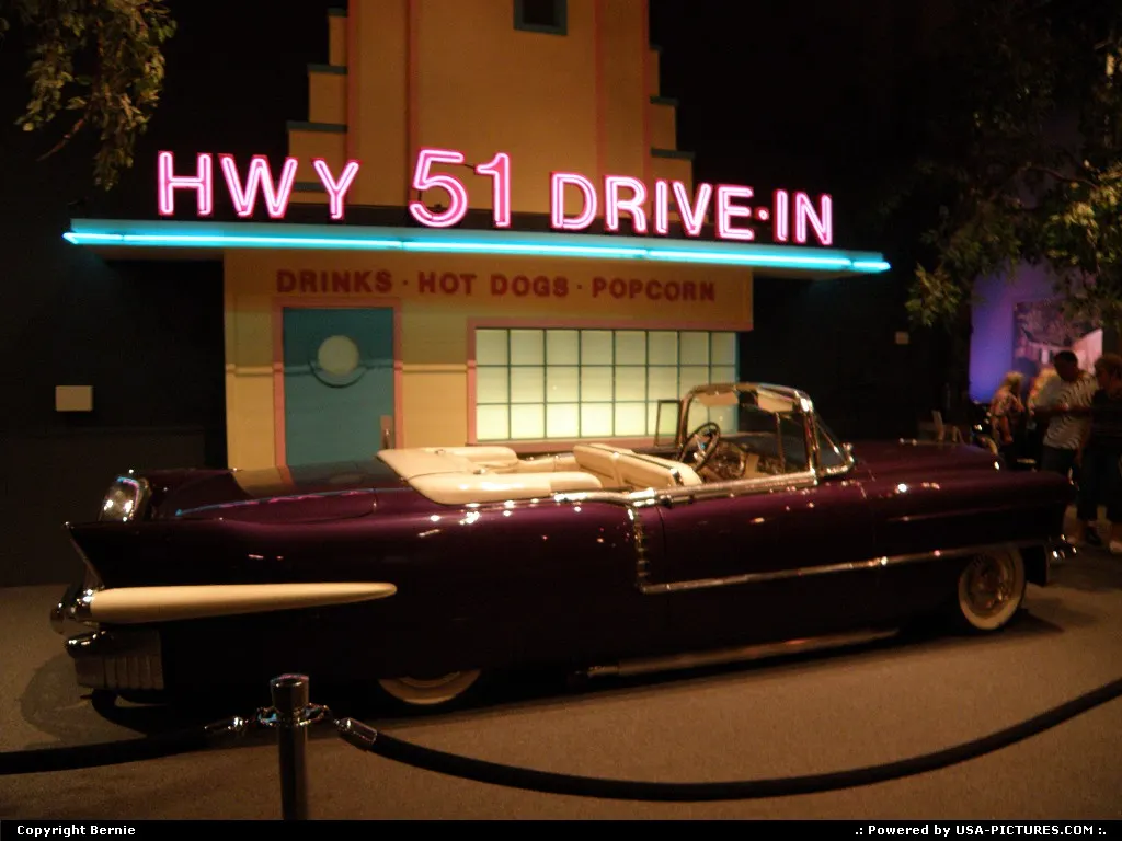 Inside Graceland automobile museum