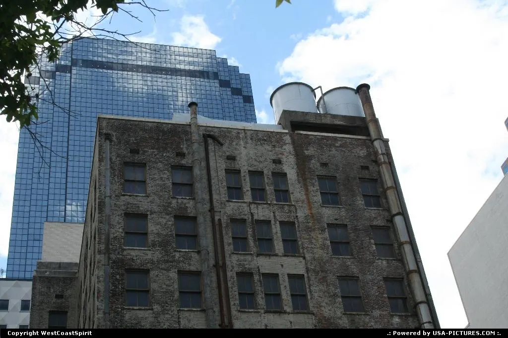 Downtown Dallas then and now