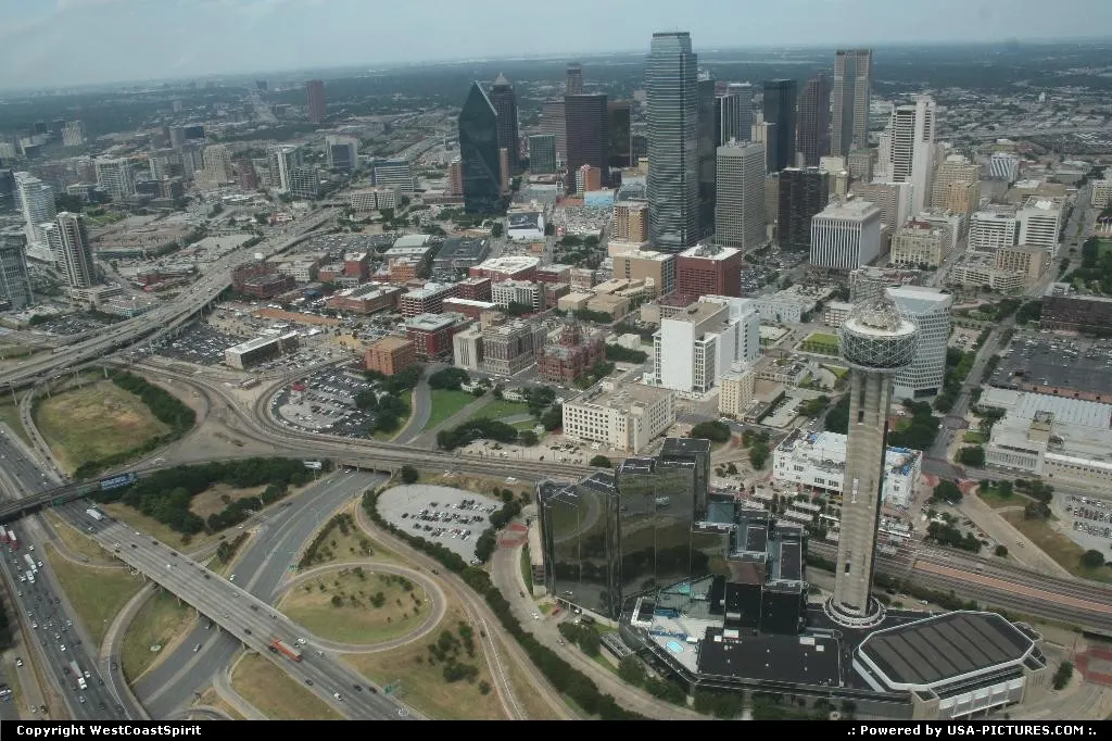 There is not better way to spot downtown Dallas!