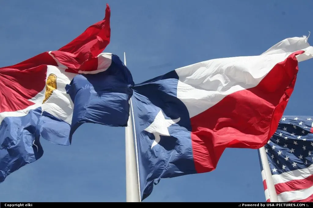 Dallas flag, Texas flag, US flag ... what else ?