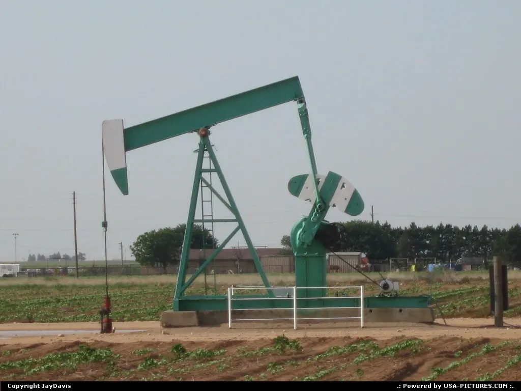 Oil Well outside of Post, TX