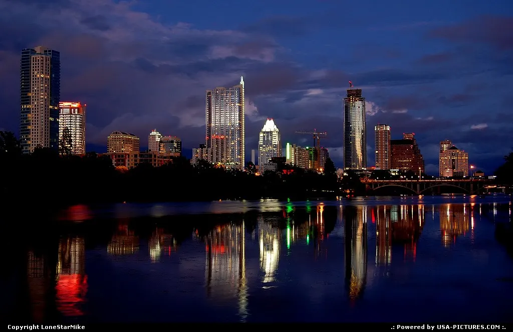 Austin Skyline from Lou Neff Point