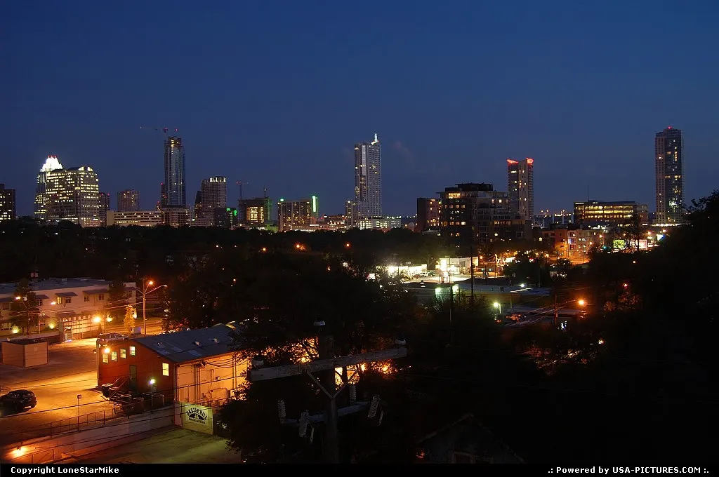 Skyline at night