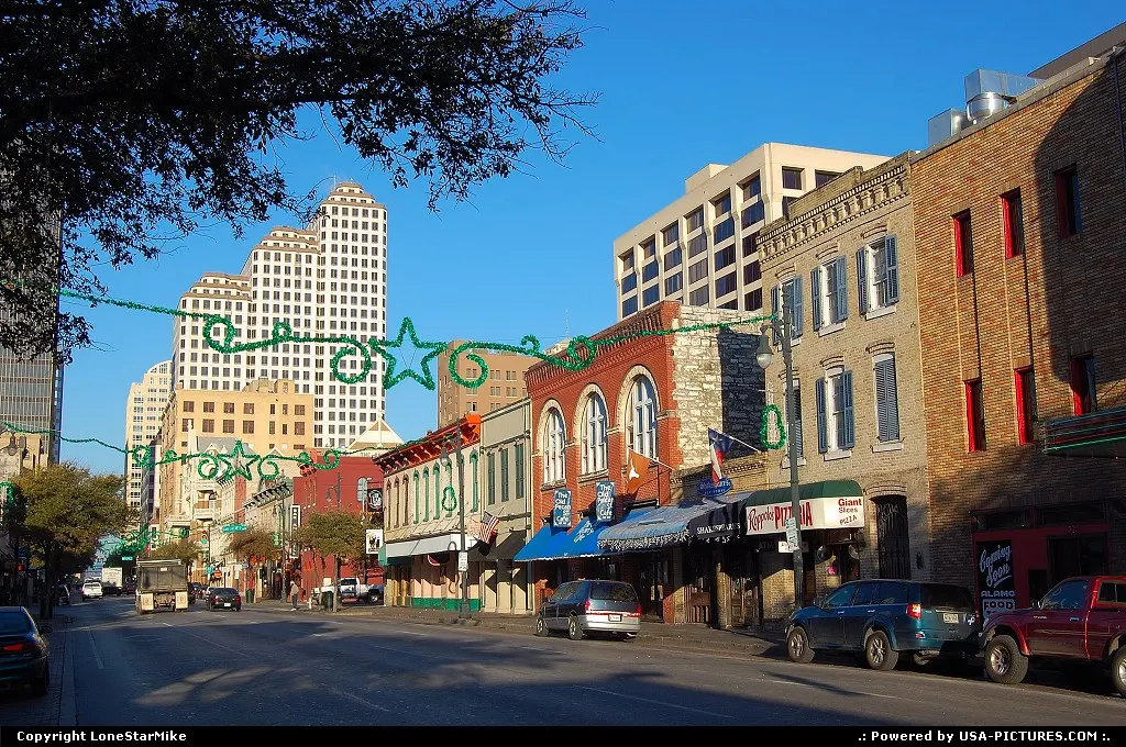 Sixth Street at Christmas
