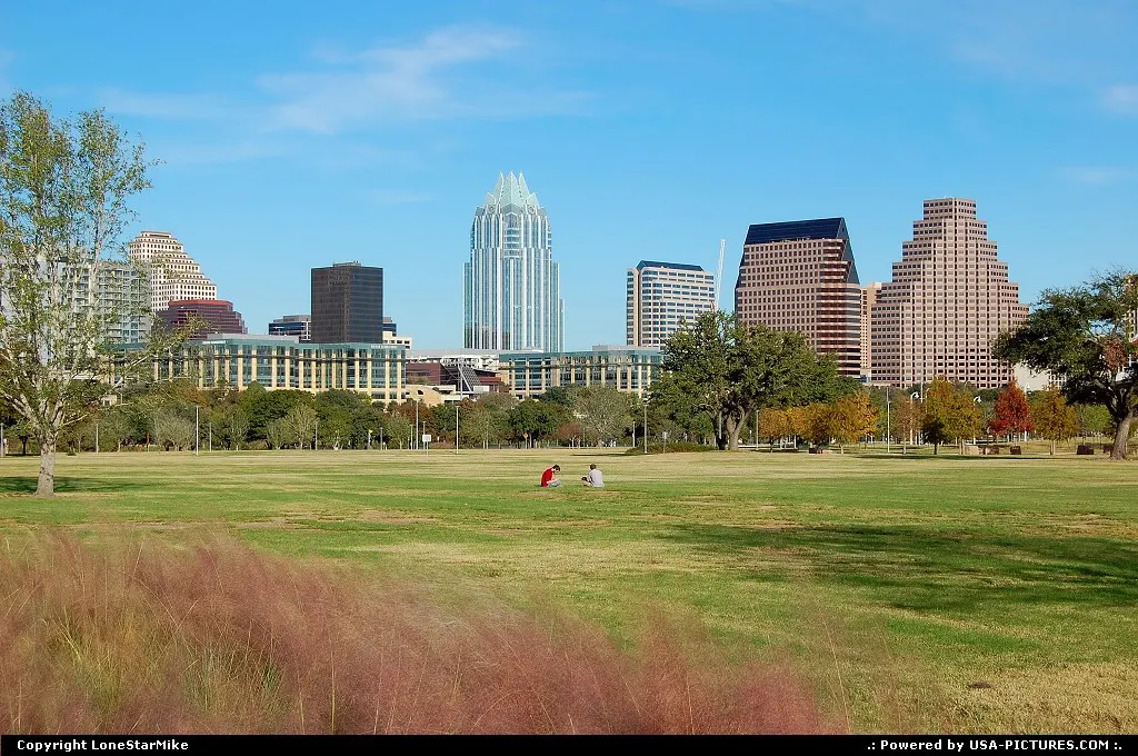 2007 skyline from Butler Park. The Austin skyline has changed dramatically since then.