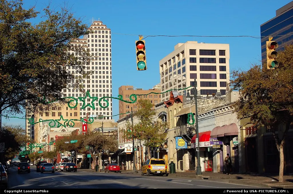 Sixth Street at Christmas