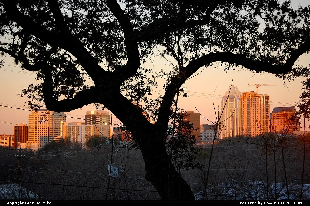 Skyline from South Lamar Blvd.