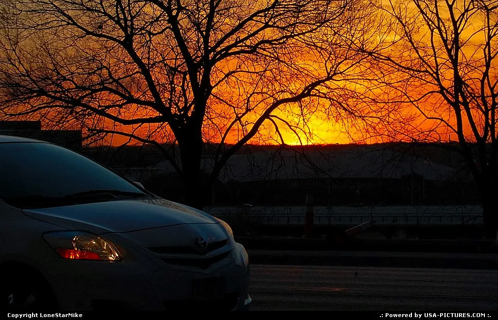 Sunset from the Congress Avenue Bridge